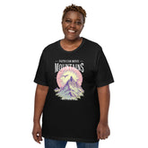 Faith Can Move Mountains T-Shirt Christian Tee Pastel Spring Collection